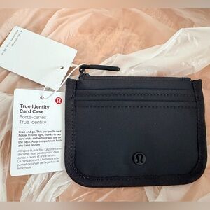 Lululemon Athletica Black Card Holder